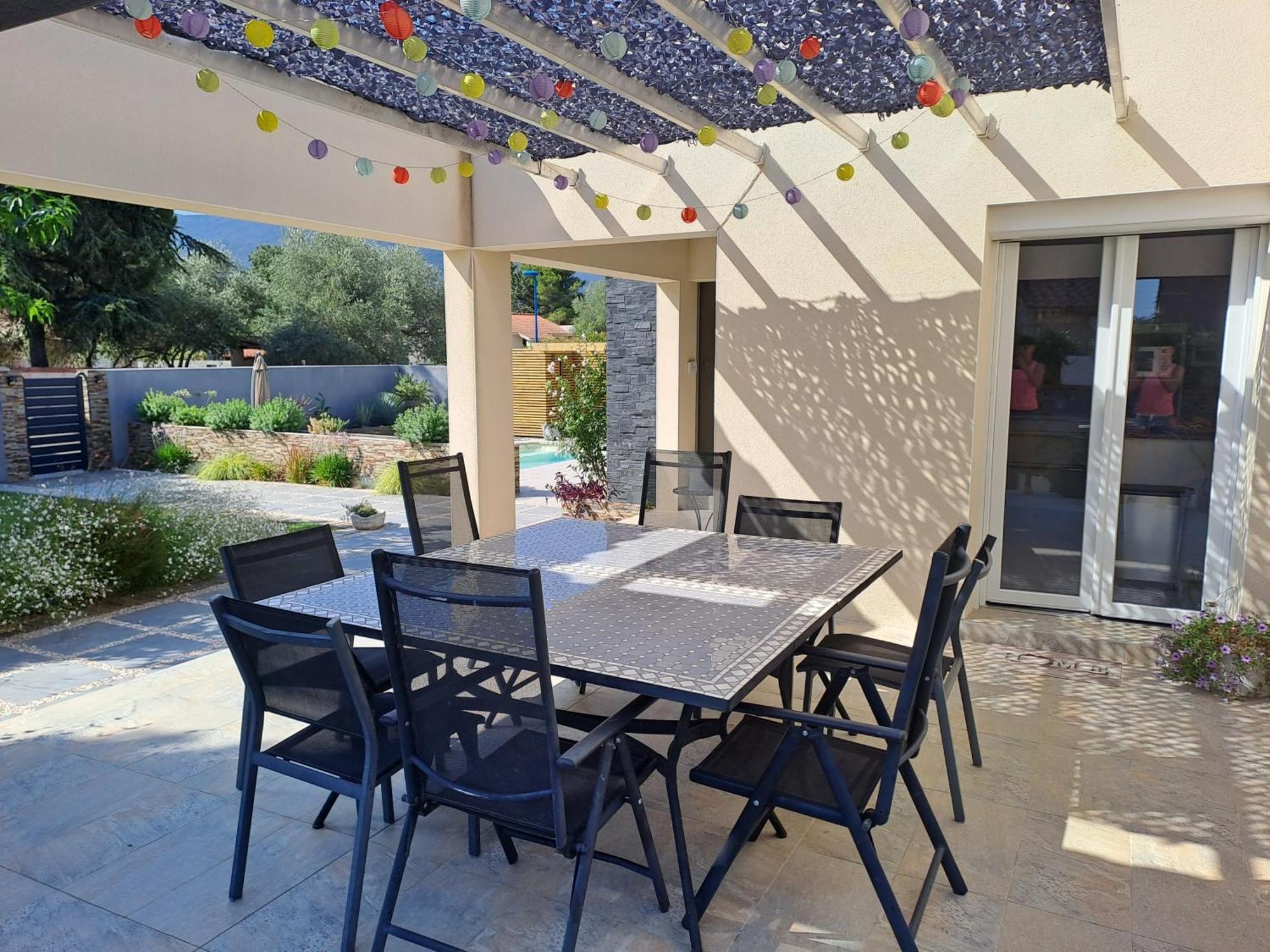 Belle Villa Avec Piscine Vue Montagne A 10 Mn De La Mer A Argeles Ngoại thất bức ảnh